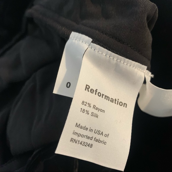 NWT Reformation Velvet Pants - Picture 6 of 7